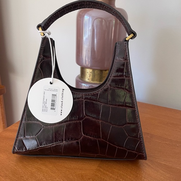 STAUD Mini Rey Croc Bag - Picture 7 of 8